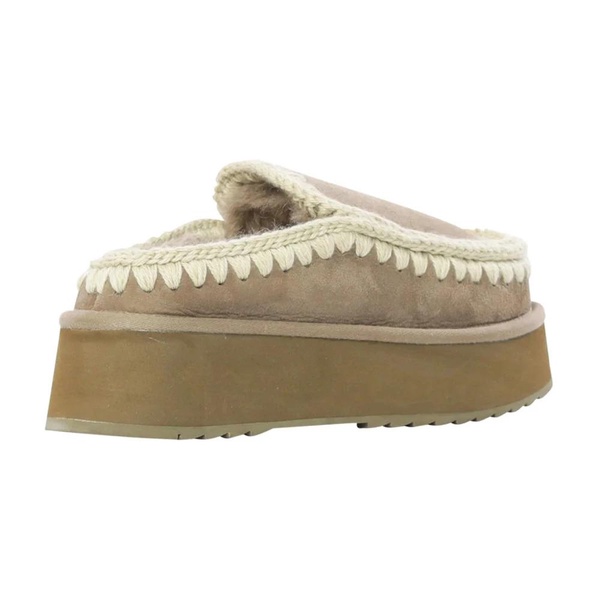 Eskimo Platform Suede Sabot