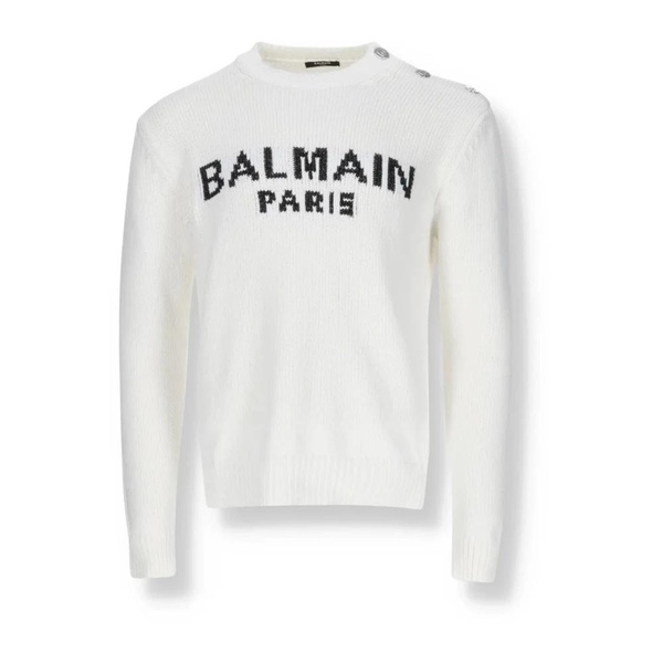 Balmain Cotton Logo Sweater