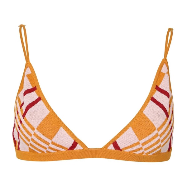 Geometric Print Bra Top