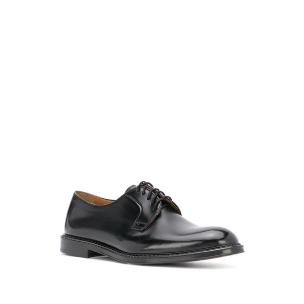 Black Laced Derby Horse Shoes