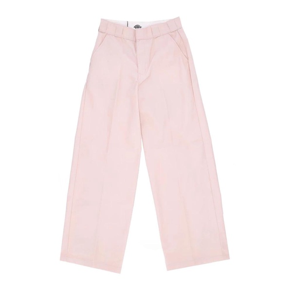 Structured Fabric Long Pants Peach Whip