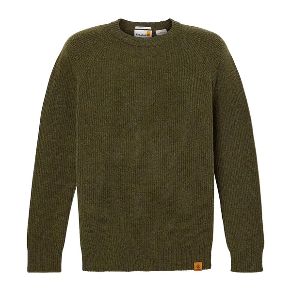 Dark Green Crew Neck Sweater