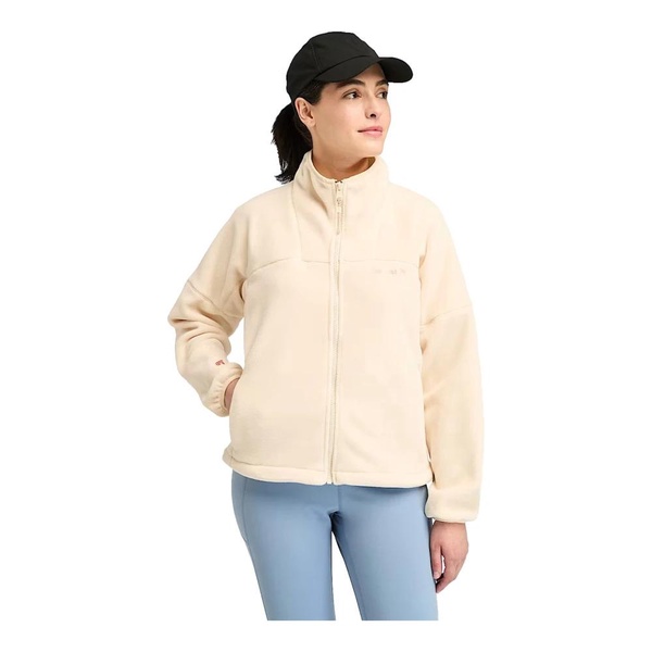 Beige Polartec Full Zip Fleece