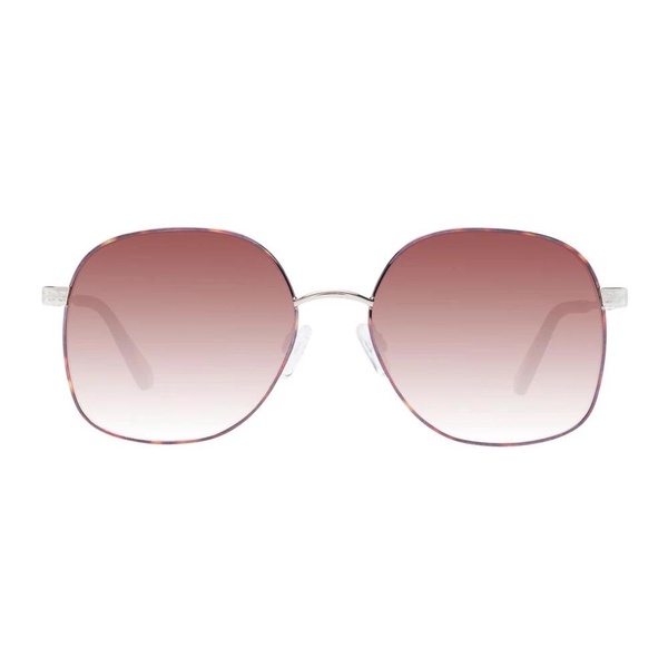 Brown Square Gradient Sunglasses