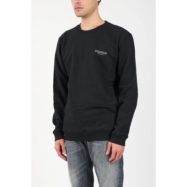 Cotton Sweatshirt with Embossed Front Logo