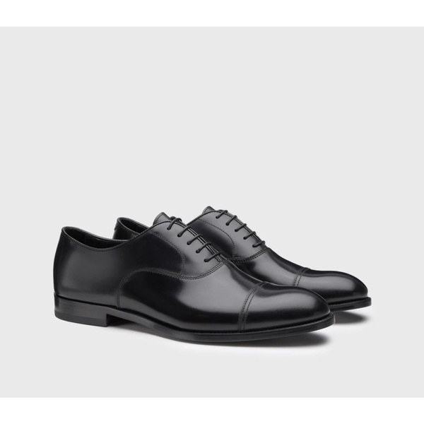 Men's leather lace-up shoes | black - Doucal's