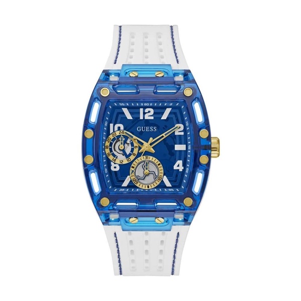 Multifunction Phoneix Watch White Blue