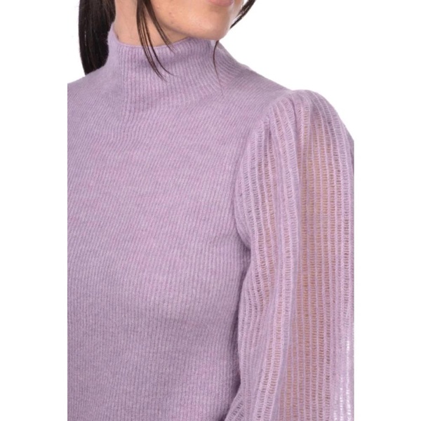 Alpaca Turtleneck with English Knit