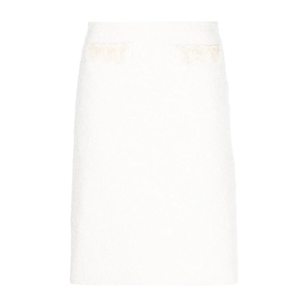 Elevated Ecru Skirt