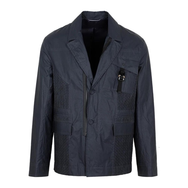 Navy Blue Cotton Jacket