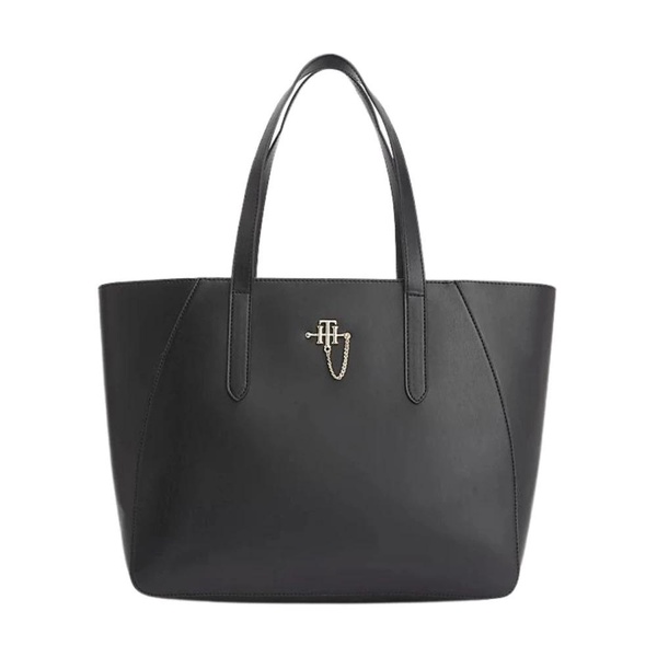 Women`s Tote Bag with Handles and Monogram Logo