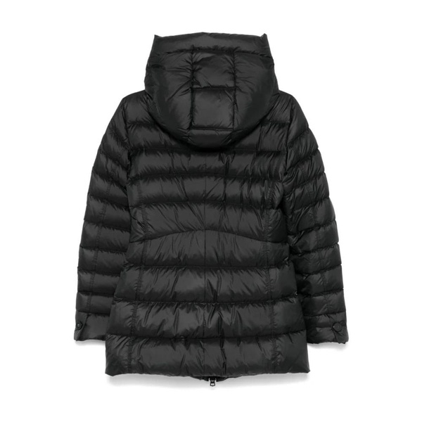 Black Padded Duck Down Coat