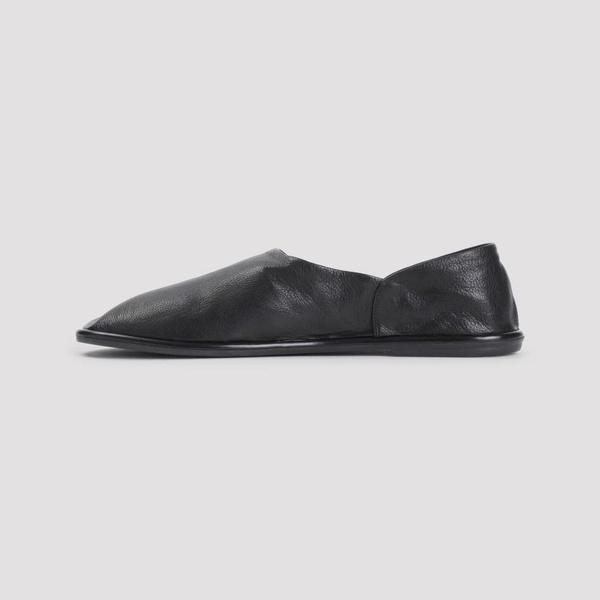 Black Slip-On Canal Shoes