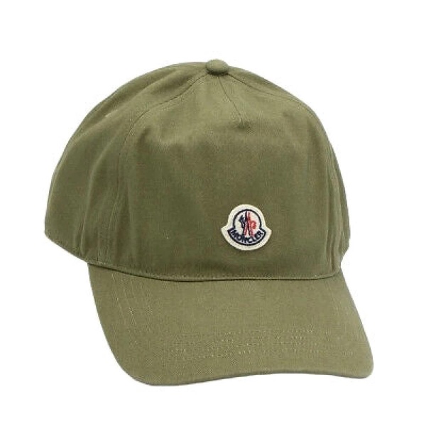 Green Baseball Cap with Logo Patch