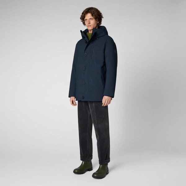 Stay Warm and Stylish with Blue and Green Parkas for Men