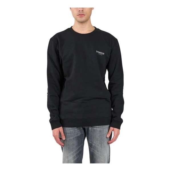 Cotton Sweatshirt with Embossed Front Logo