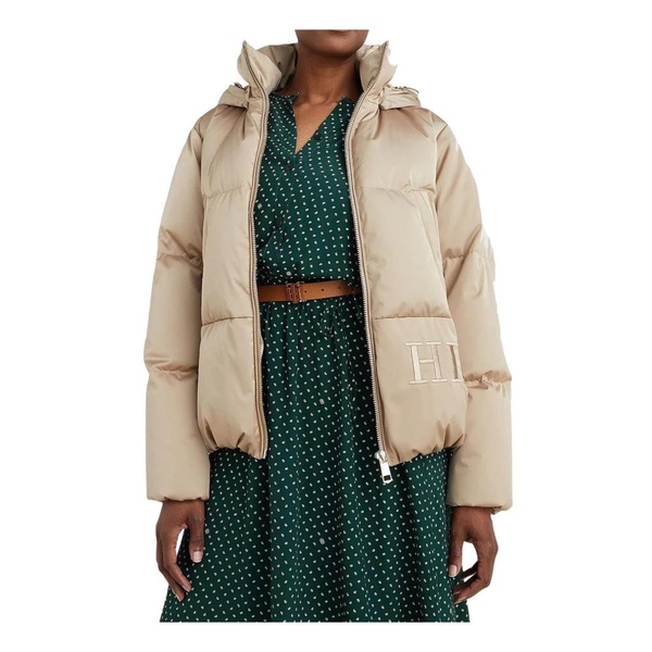 Quilted Hooded Women's Puffer Jacket