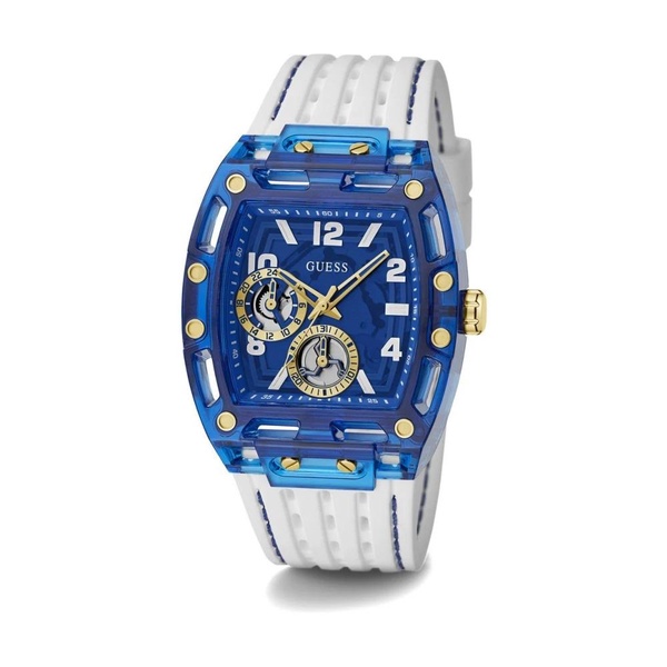 Multifunction Phoneix Watch White Blue