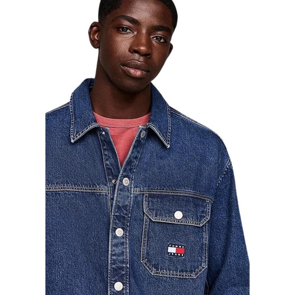 Denim Shirt Retro Style