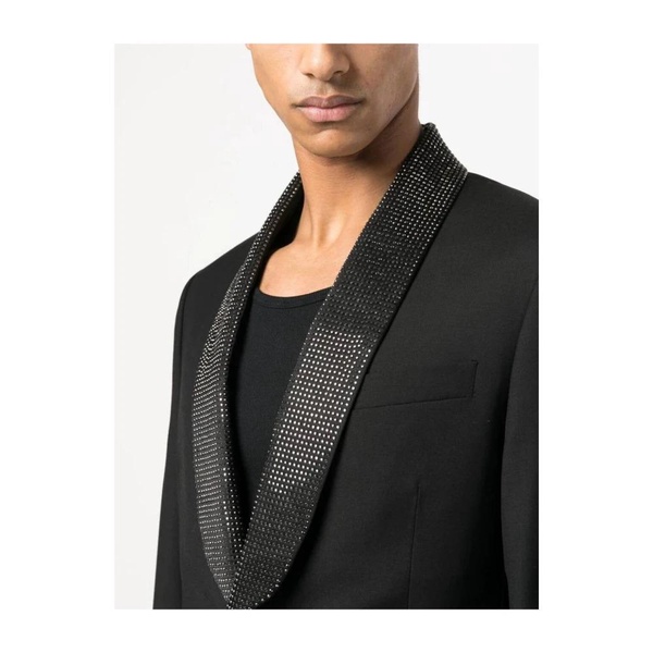 Luxury Wool Blend Formal Blazer