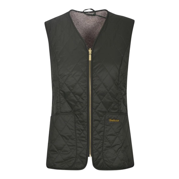 Olive Quilted Gilet Jacket AW24