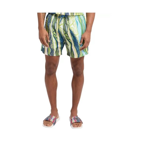 Mens Swim Shorts with Logo Print