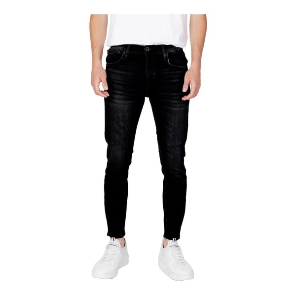 Black Zip Button Jeans Fall/Winter