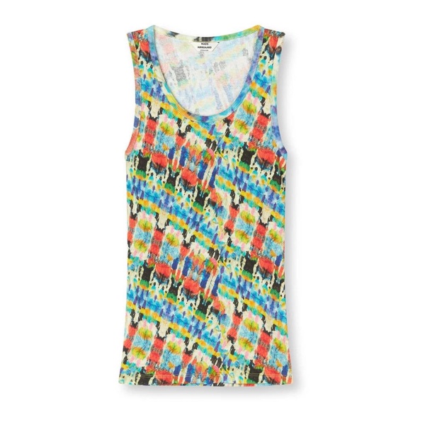 Colorful Cotton Tank Top 203734