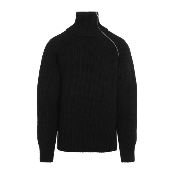 Black Wool Sweater AW24