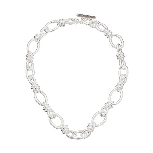 RONDELLE AG - Silver Rondelle AG Necklace 45cm