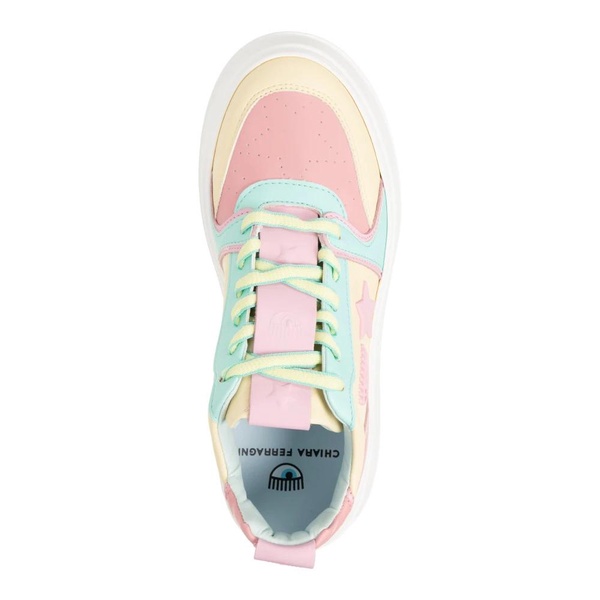 Multicolour Leather Sneakers