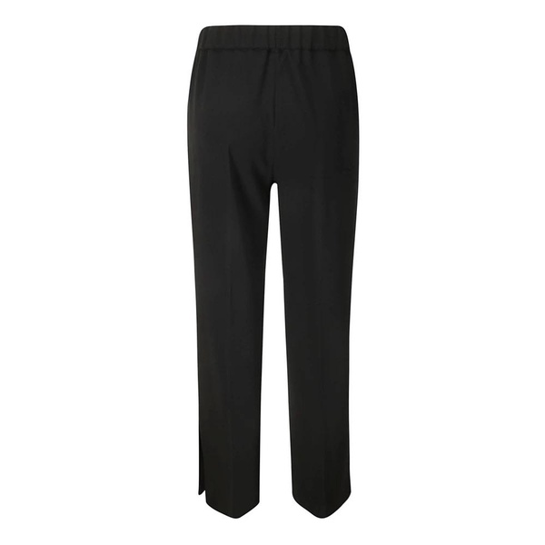 Straight Leg Trousers with Vents