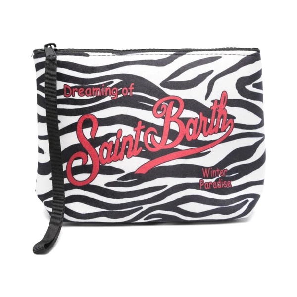 Zebra Print Wrist Strap Bag