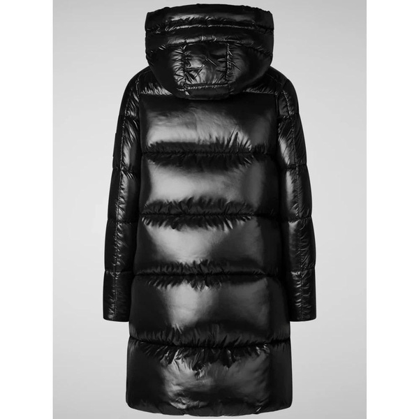 Black Isabel Lightweight Puffer Jacket