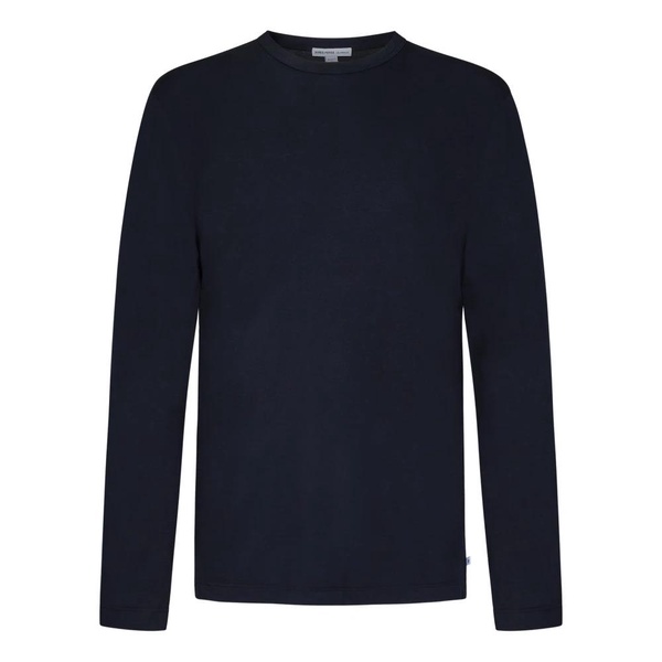 Blue Long-Sleeved T-Shirt for Men