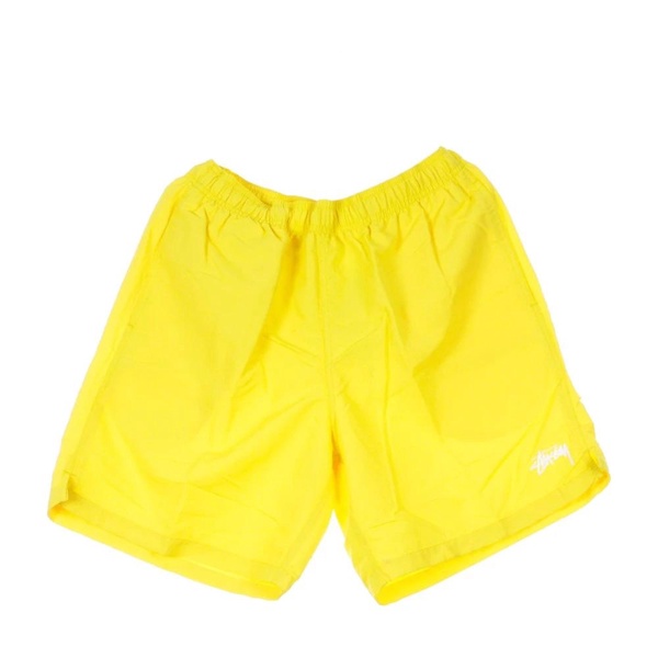 Yellow Water Shorts for Men