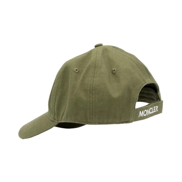 Green Baseball Cap with Logo Patch