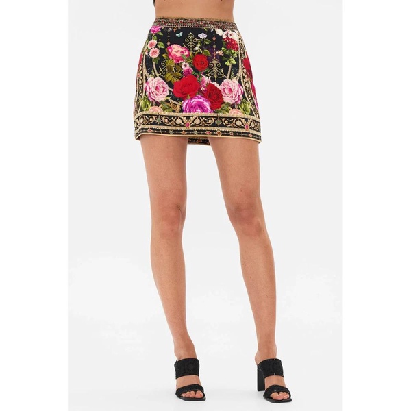 Romantic Silk Mini Skirt Reservation For Love