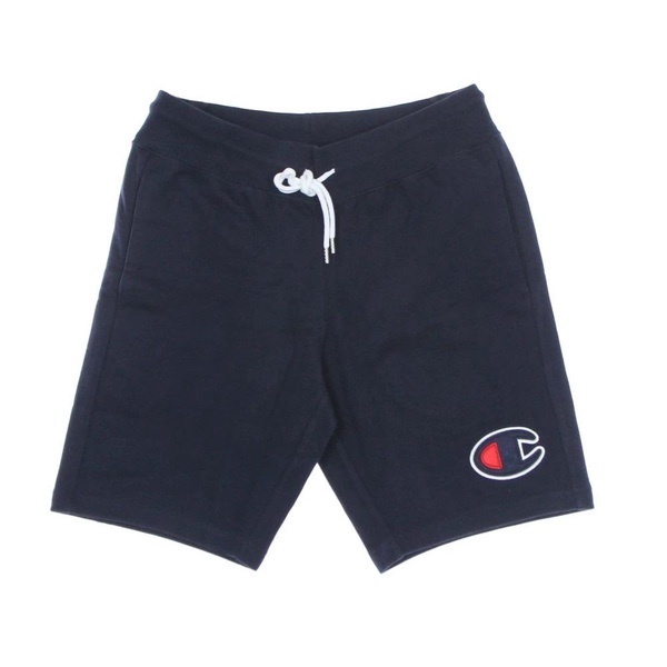 Navy Blue Tracksuit Shorts Brushed Cotton