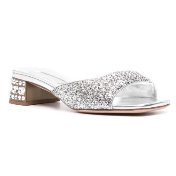 Crystal Embellished Sandals