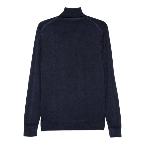 Blue Merino Wool Sweater