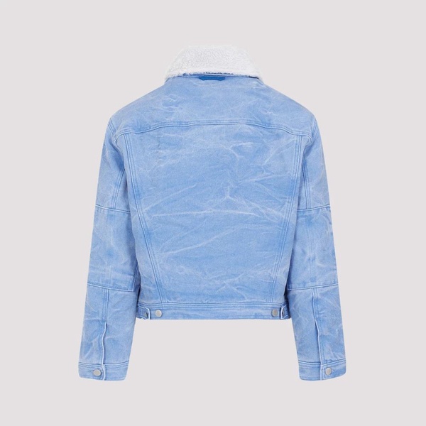 Powder Blue Cotton Jacket