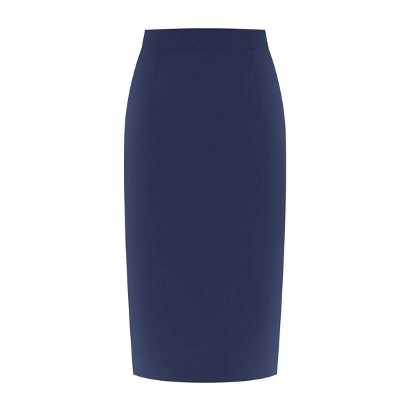 Blue Midi Skirt