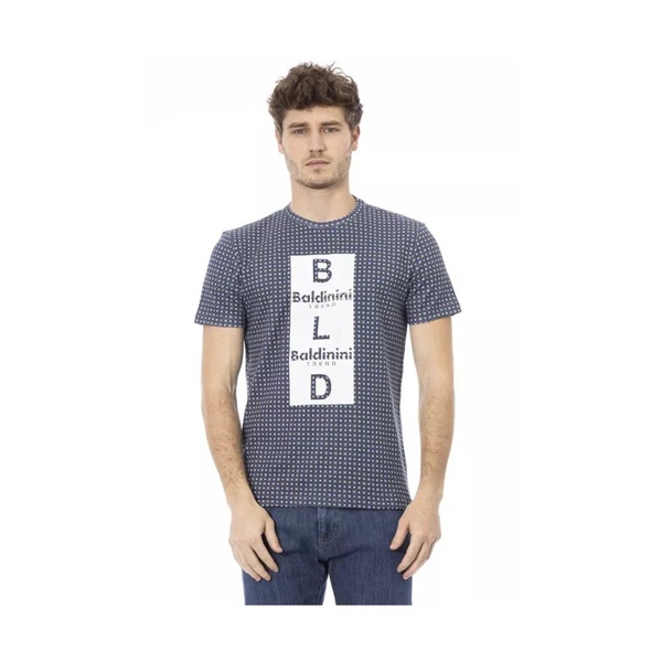 Men`s Trendy Gray Cotton T-Shirt