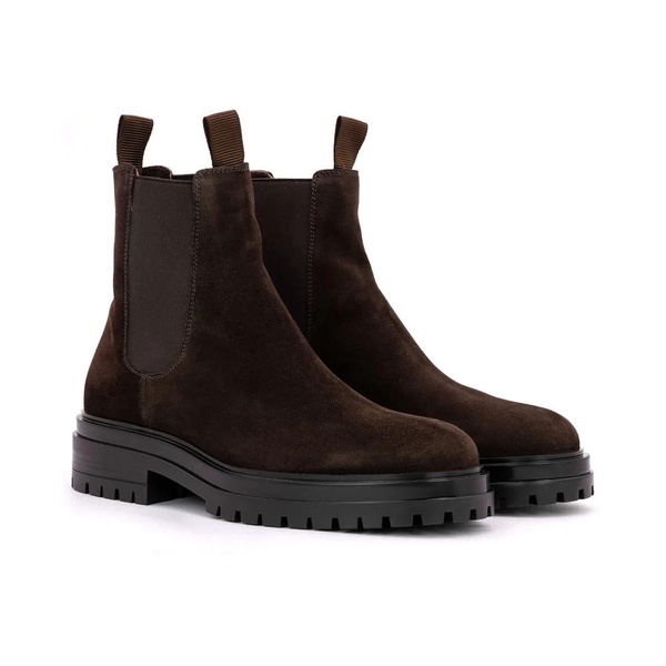 Gianvito Rossi, Shoes, Men, Brown, Chelsea Boots