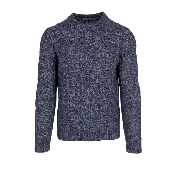 Blue Crew Neck Sweater