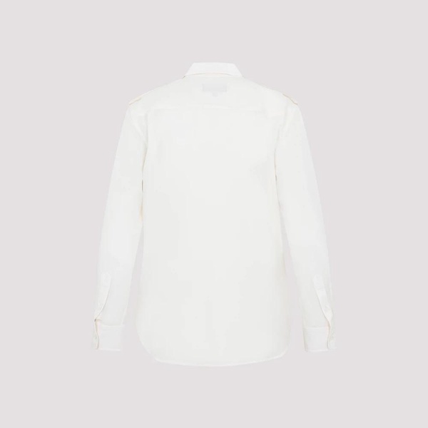 Silk White Shirt AW23