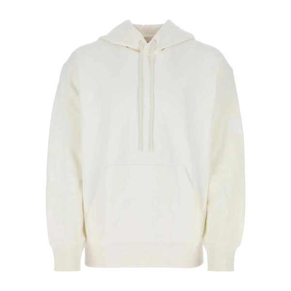 Oversize Ivory Cotton Sweatshirt