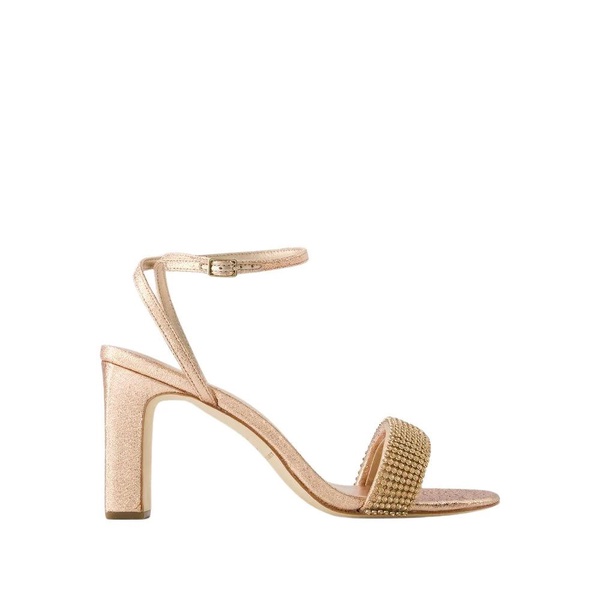 Synthetic Leather Sandals - Dune