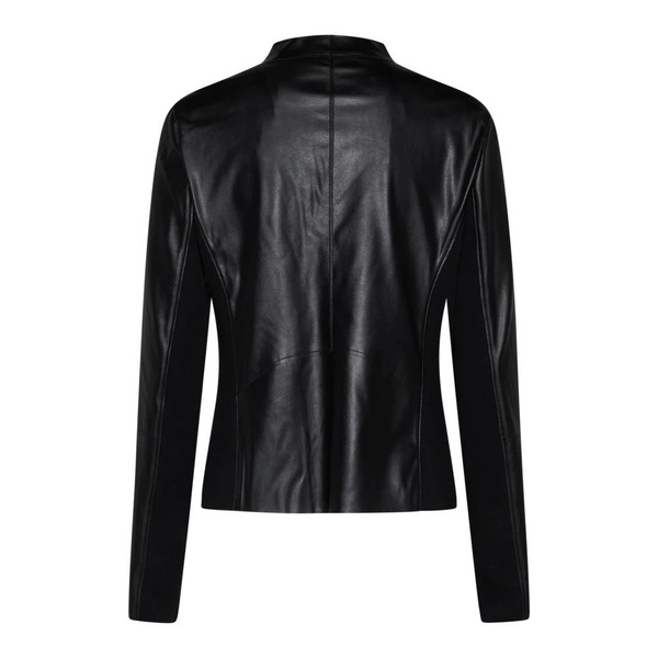 Black Faux Leather Jacket